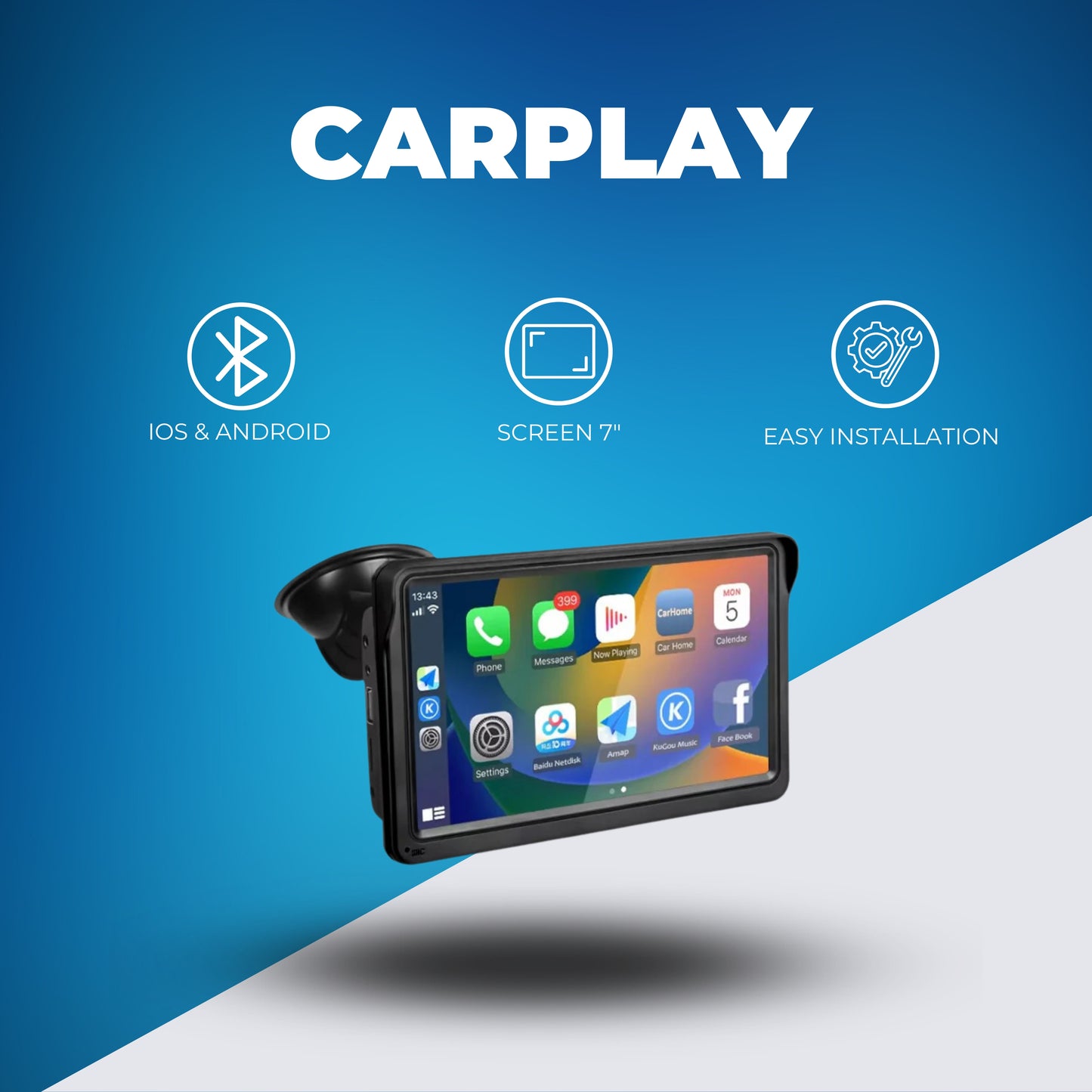 Moniteur CarPlay - CarPlug™