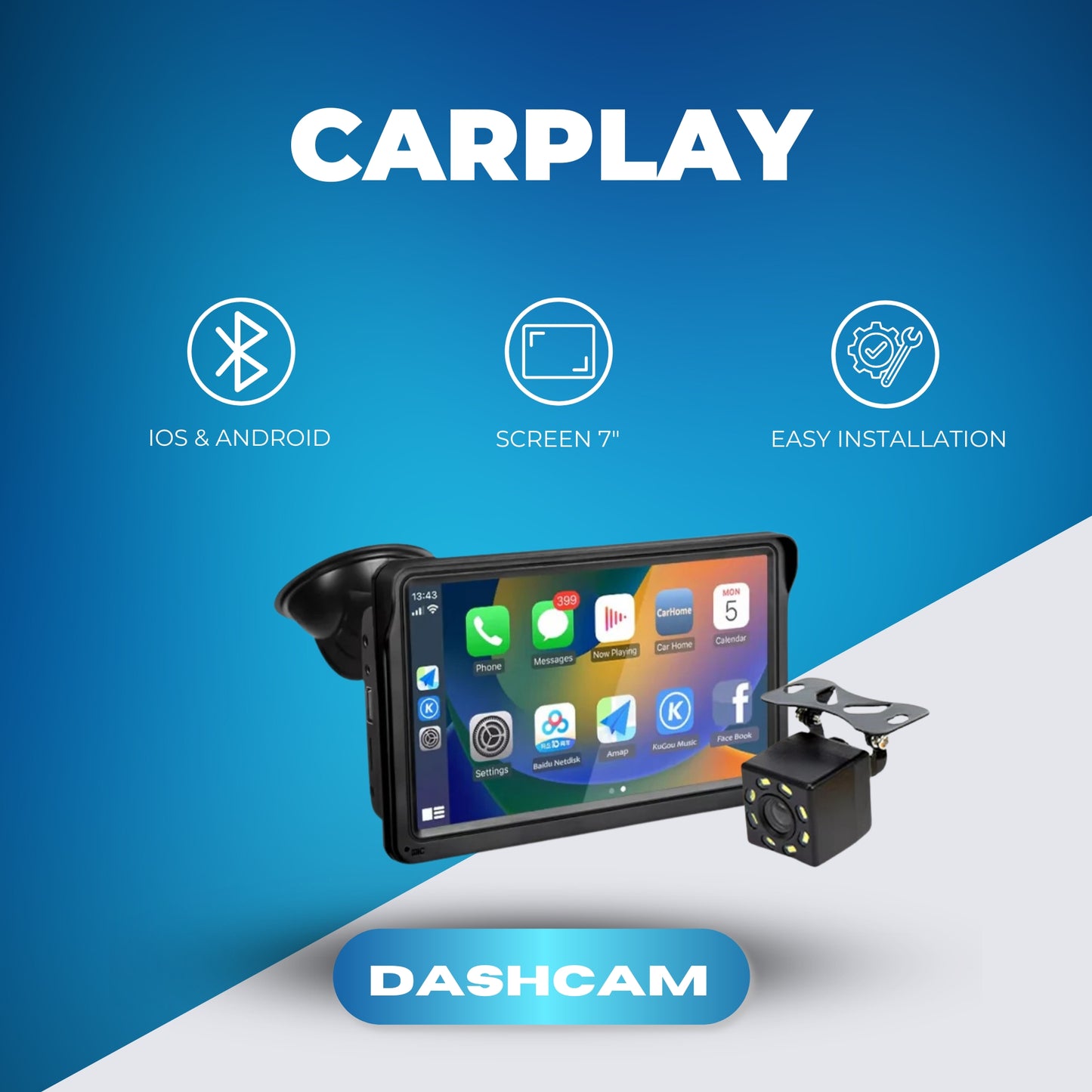 Moniteur CarPlay - CarPlug™